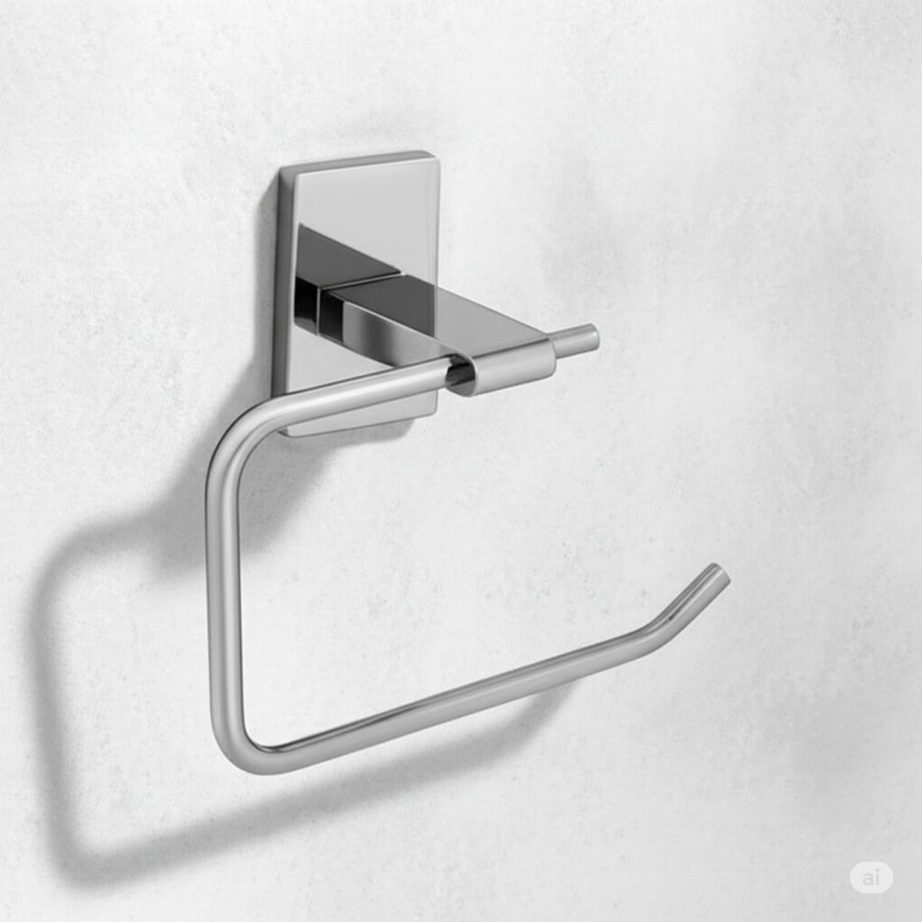 SET Juego de 7 Accesorios de Baño Acero Satinado Premium