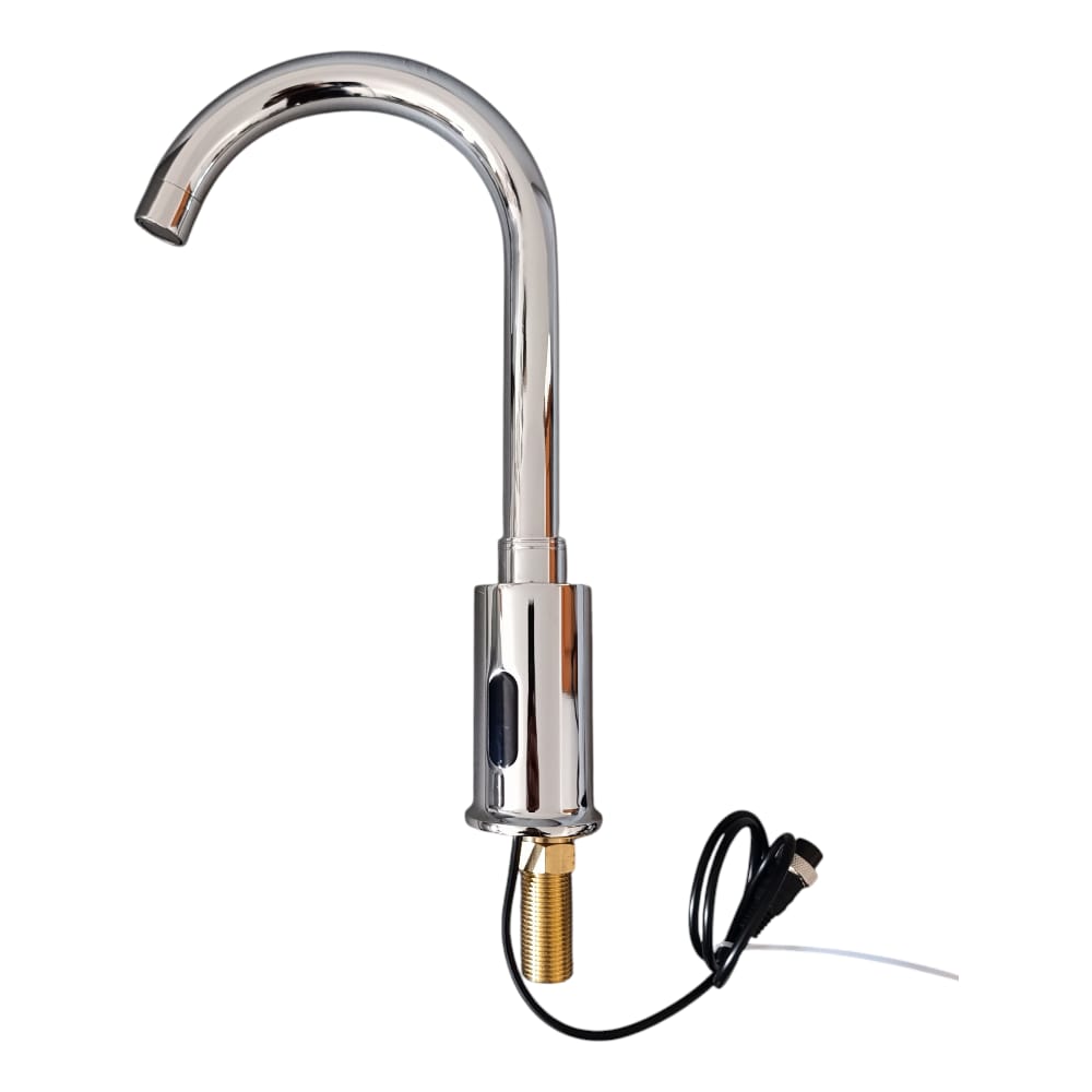 Grifo Llave con Sensor Minimalista para Baño Cuerpo Bronce Acero Cromo