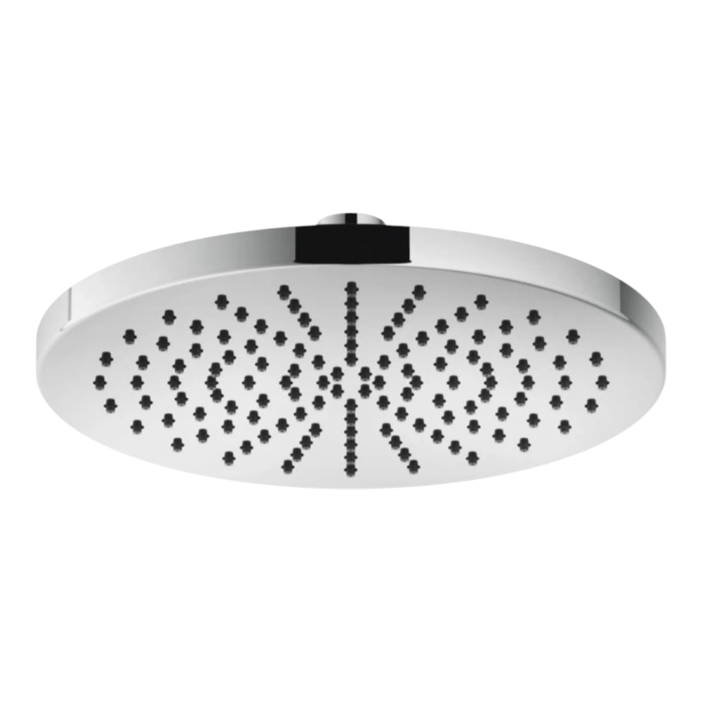 Cabezal de ducha ABS, Cromado redondo de 25 cm Minimalista