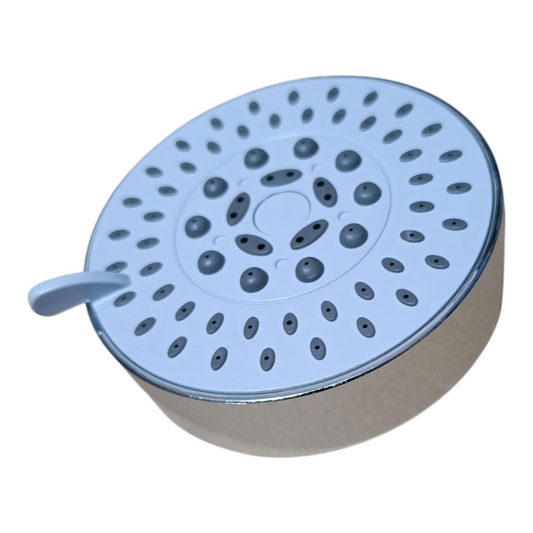 Cabezal de ducha 5 funciones Redonda 12cm ABS Cromado brazo35cm metal