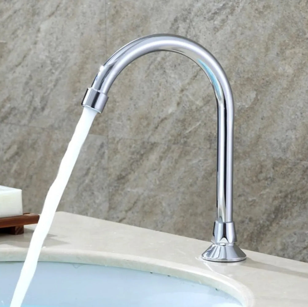 Grifería Caño Pedal Sanitario para Cocinas Baños Hospitales