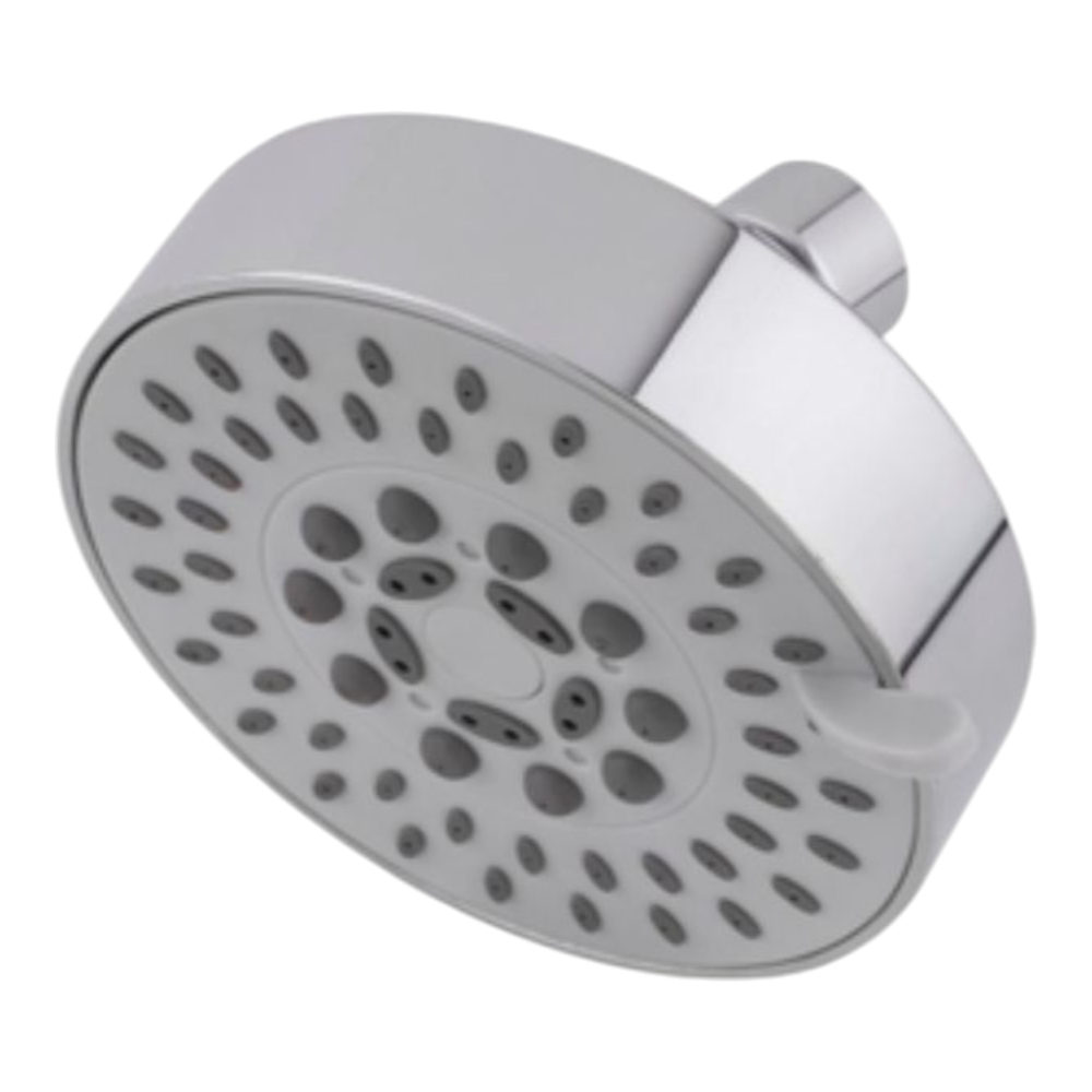 Cabezal de ducha 5 funciones Redonda 12cm ABS Cromado brazo35cm metal