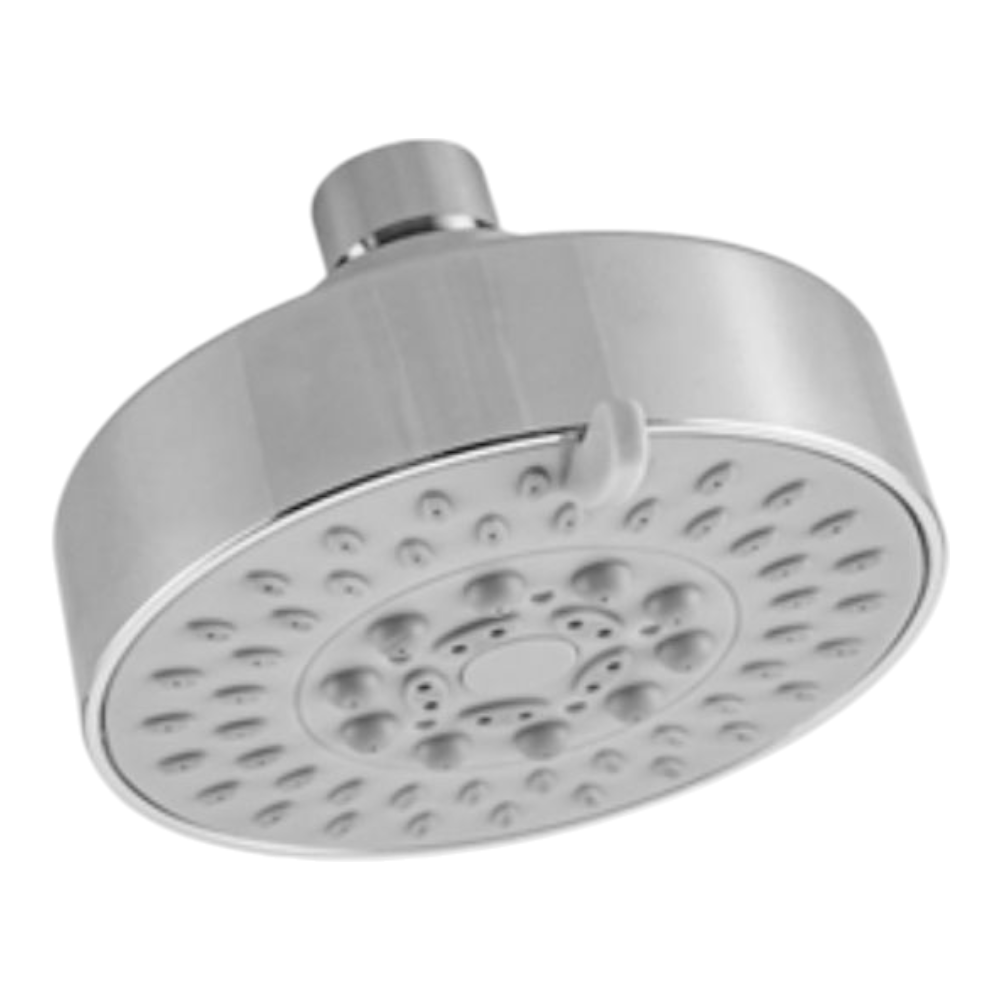 Cabezal de ducha 5 funciones Redonda 12cm ABS Cromado brazo35cm metal