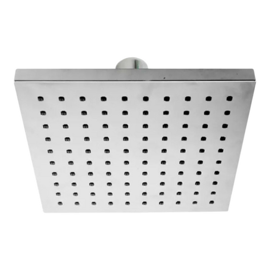 Cabezal de ducha ABS, Cromado cuadrado de 25 cm Minimalista