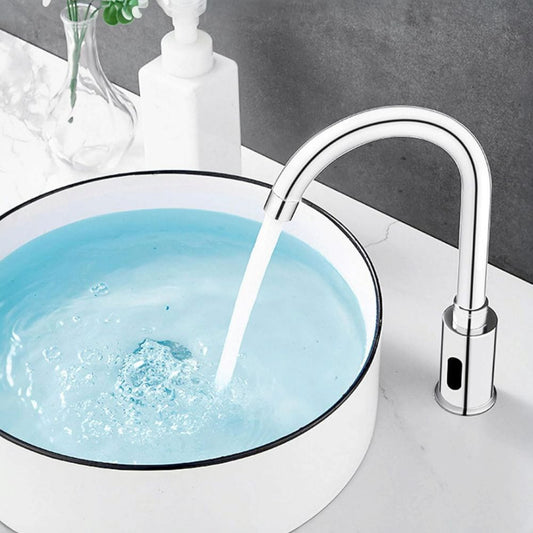 Grifo Llave con Sensor Minimalista para Baño Cuerpo Bronce Acero Cromo