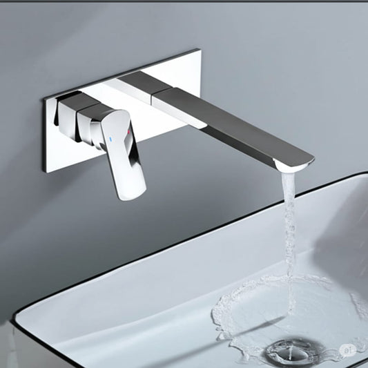 Grifo de Lavabo Empotrado Monomando Cromado - Elegancia para tu Baño